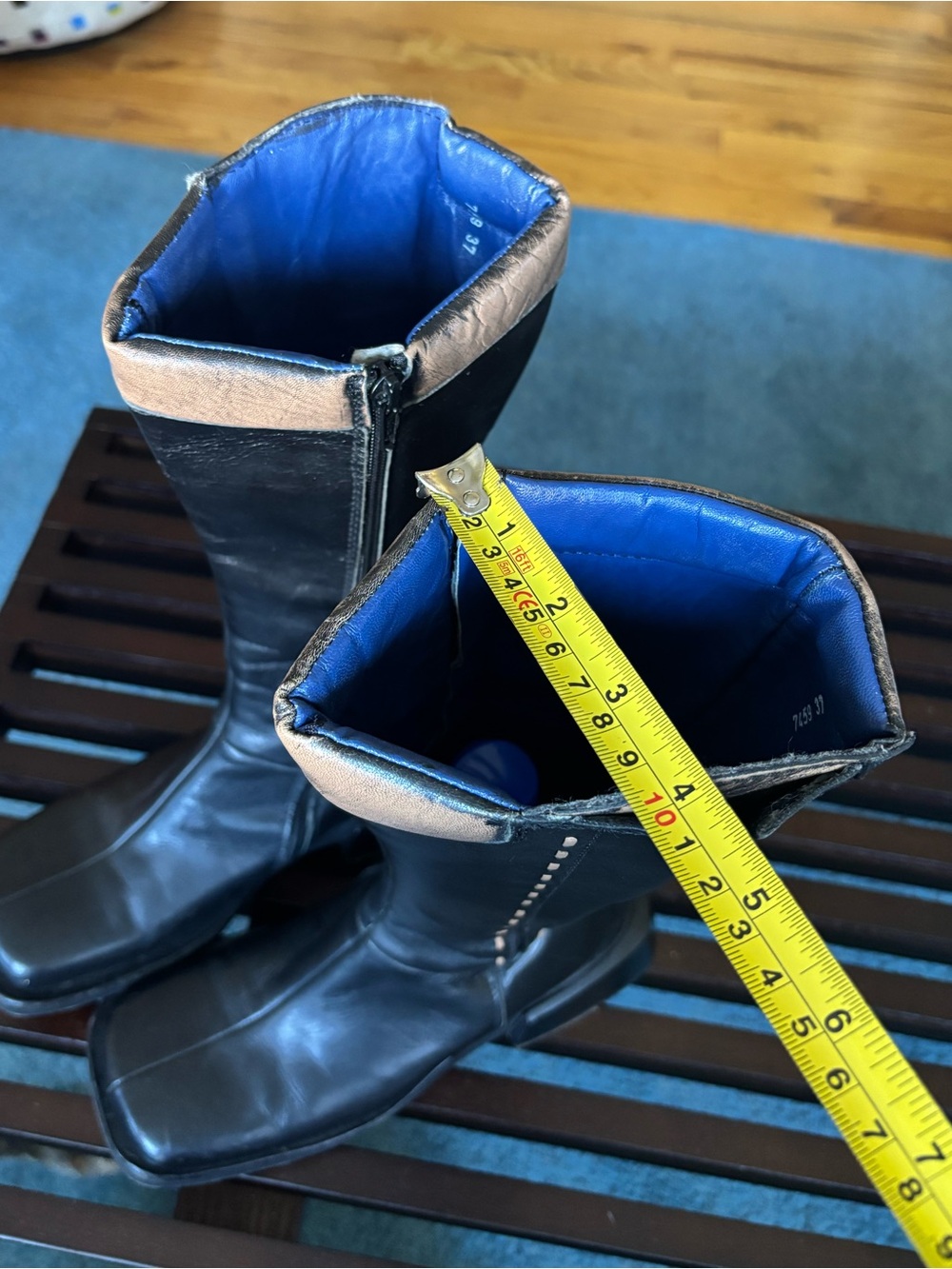Vintage Bunker Leather Boots - Picture 12 of 13
